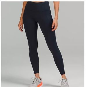 Lululemon Fast & Free 28” Black Leggings, Size 2